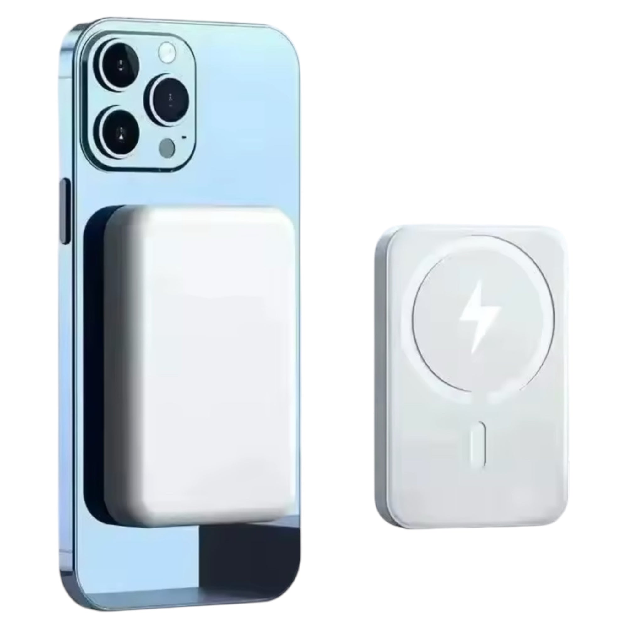 Caricabatterie MagSafe Wireless Portatile 5000mAh – Compatibile con iPhone 13/14/15, Samsung e Xiaomi