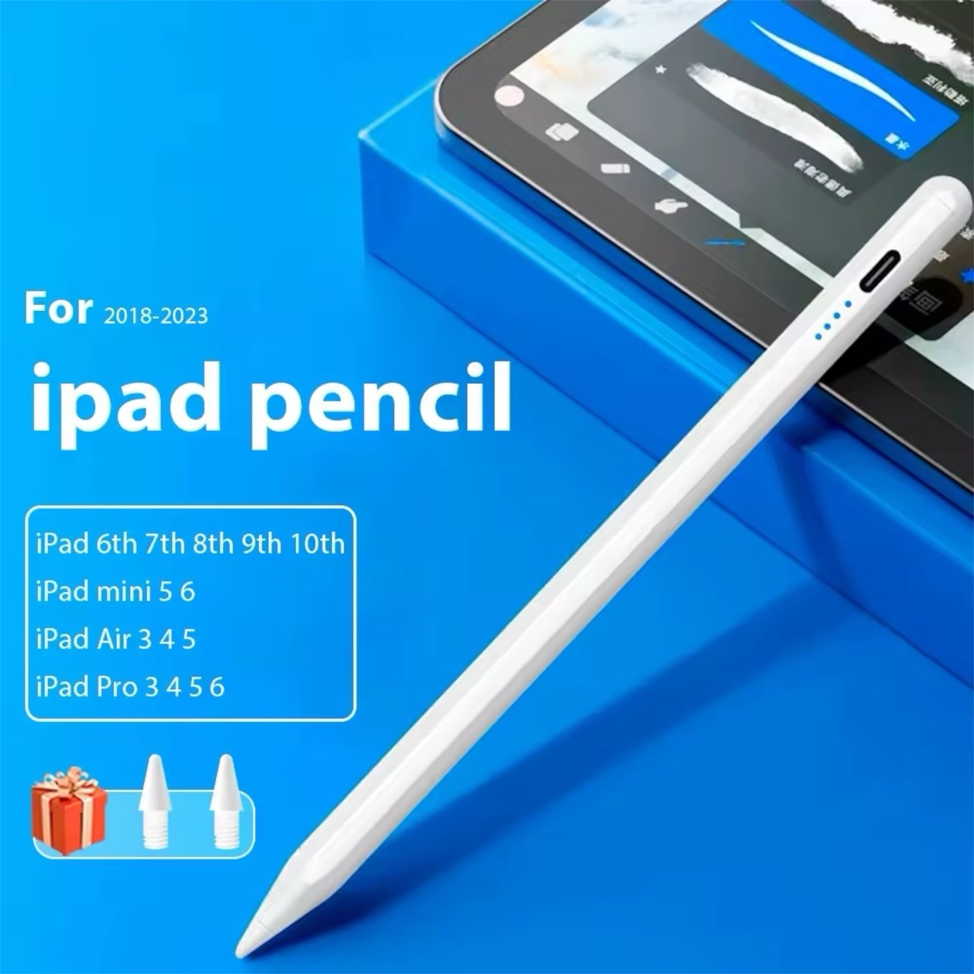 Matita per Apple iPad con Palm Rejection – Compatibile con iPad Air