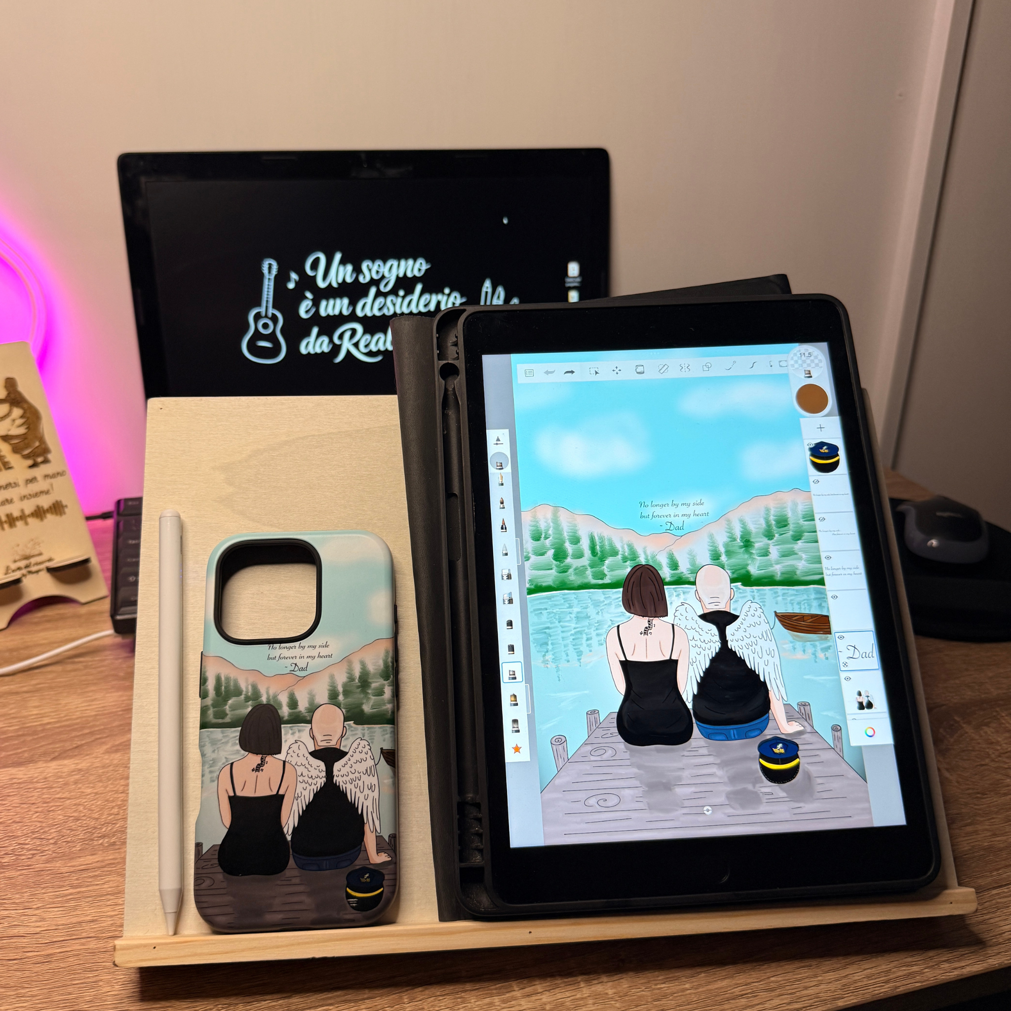 Cover Iphone - "Non una semplice cover, ma il tuo racconto del cuore.